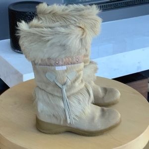 Tecnica Vintage Pony Hair Mid Calf Winter/Après Ski Boots-Size Women’s 8.5